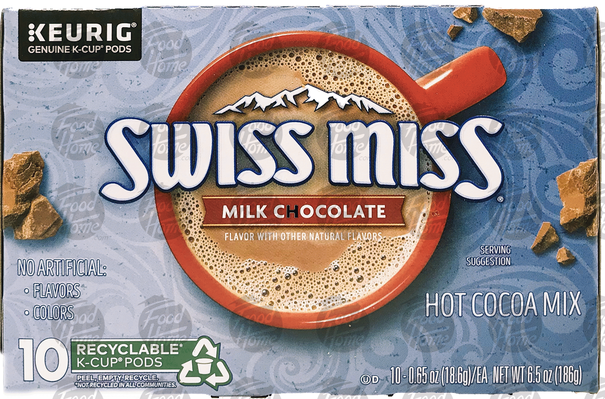 Swiss Miss  milk chocolate hot cocoa mix, 10 ct., box Full-Size Picture